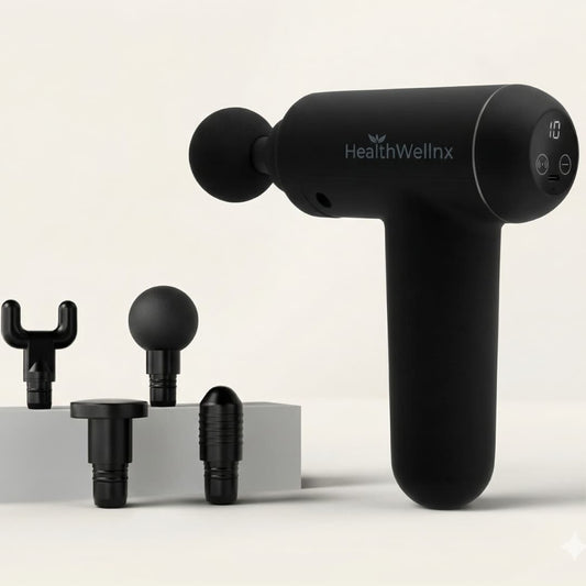 Better Health. Better Wellness — Healthwellnx Charge Boost Massage Gun
