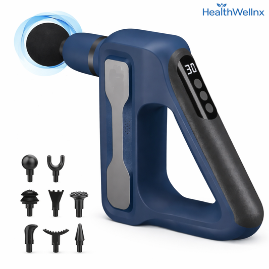 Flexible Power for Targeted Relief — Healthwellnx Charge Flex Massage Gun