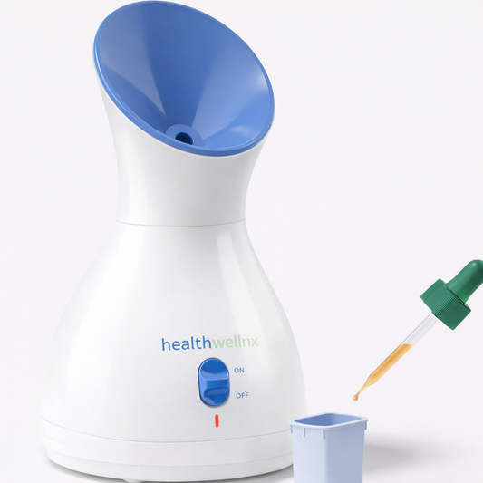 Glow & Breathe Easy — Healthwellnx Bloom 2-in-1 Face & Cold Steamer