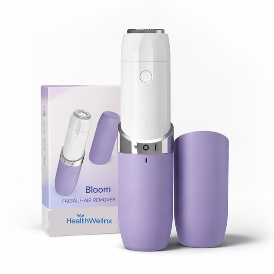 Silky Smooth Confidence — Healthwellnx Bloom Facial Hair Remover