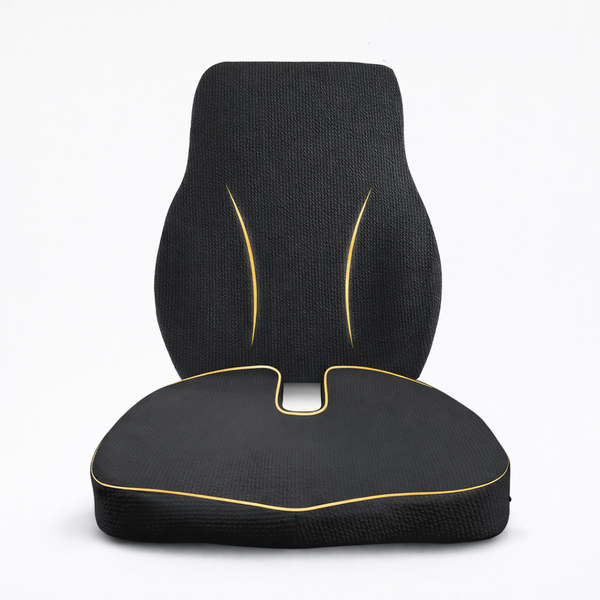 Sit in Comfort, Support Your Spine — Healthwellnx Ultimate Comfort Seating Combo