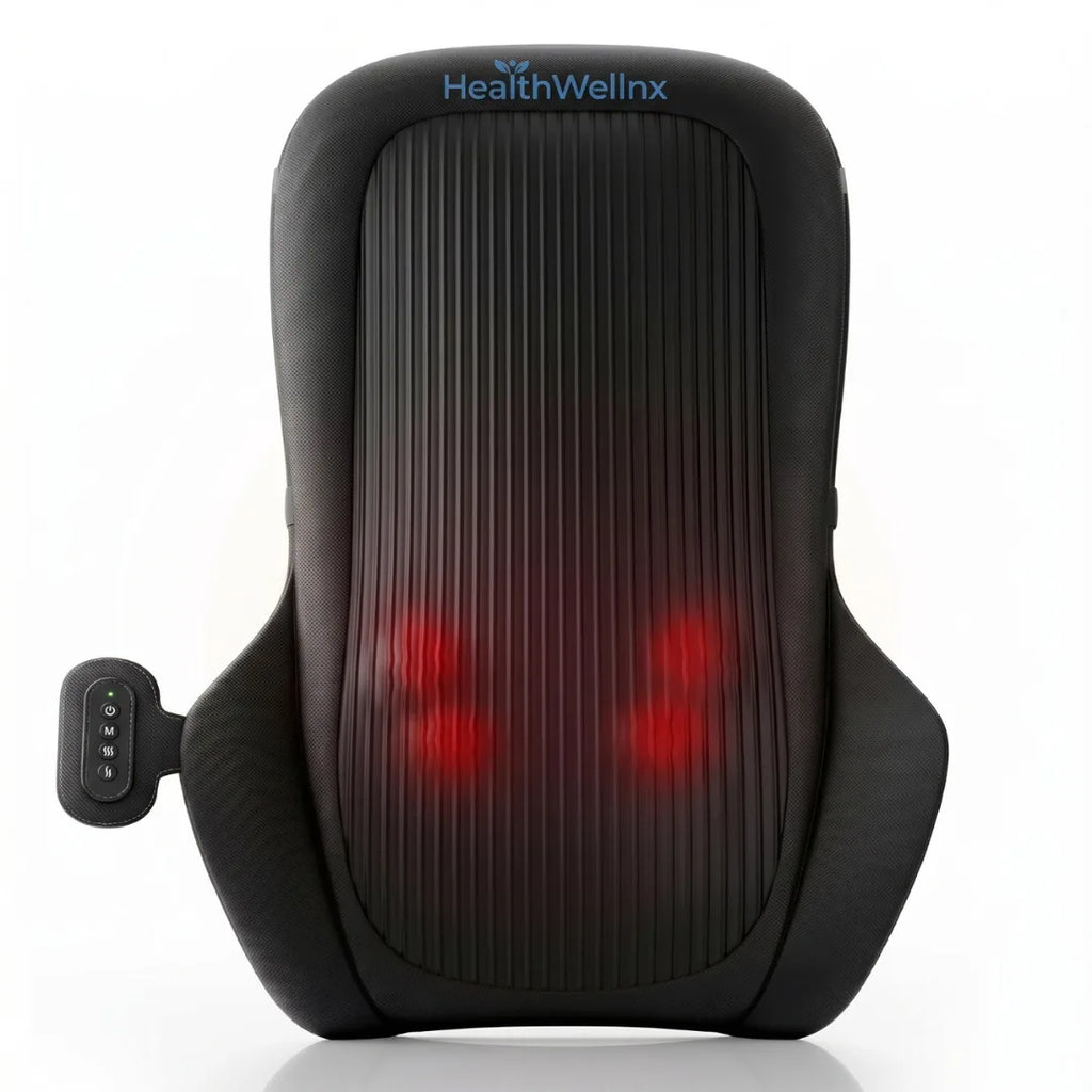 Healthwellnx Shiatsu Revive Back Massager Cushion With Heat