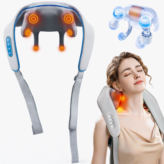 Electric Neck & Shoulder Massager with Deep Kneading