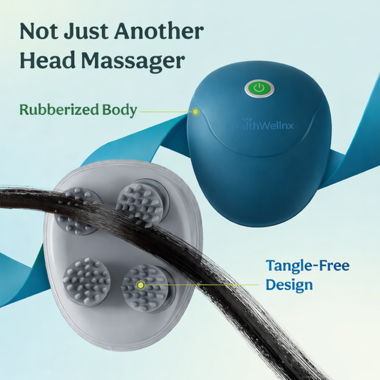 Revitalize & Relax — Healthwellnx Revive Electric Head Massager