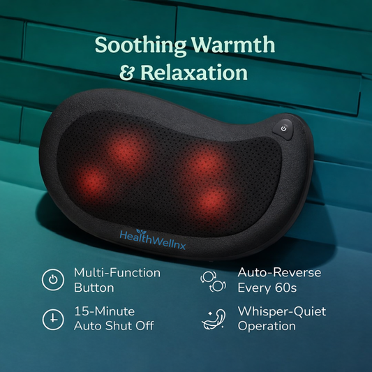 Targeted Relief for Tension & Pain — Healthwellnx Revive Back & Neck Massager