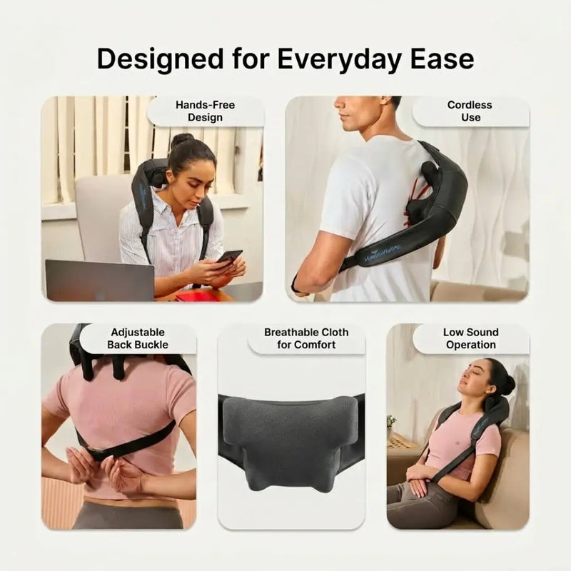 Healthwellnx Shoulder & Neck Massager
