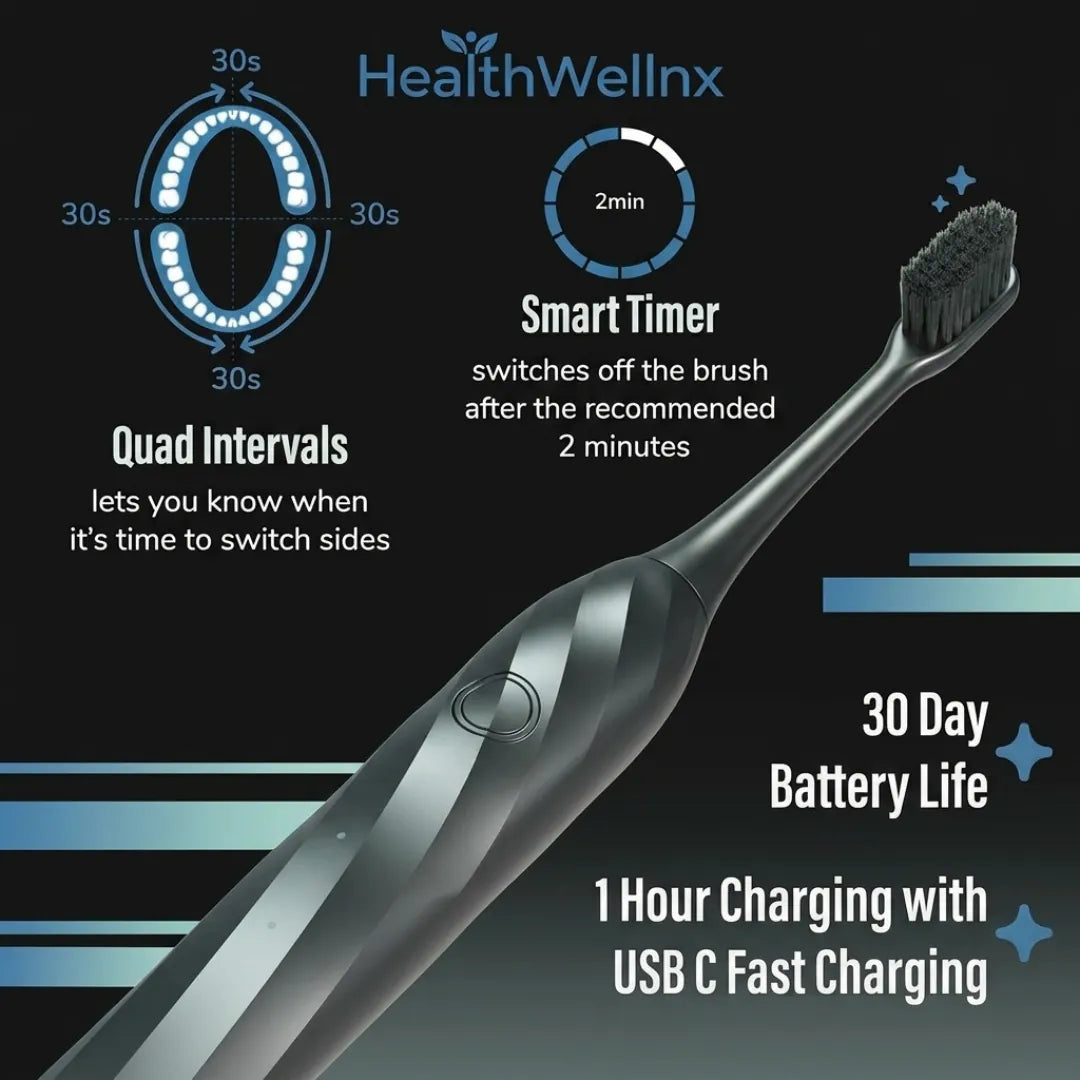 Healthwellnx Spark Sonic Electric Toothbrush