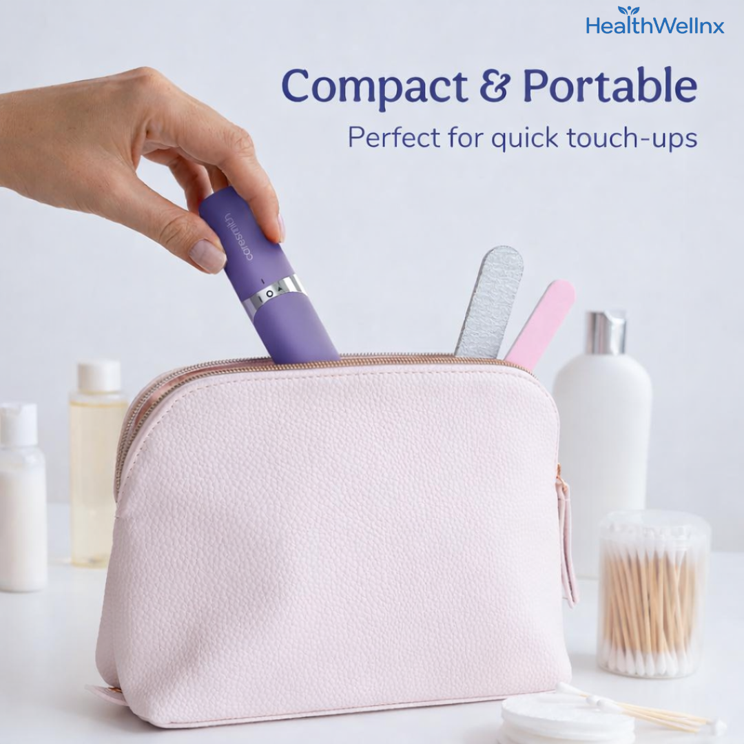 Silky Smooth Confidence — Healthwellnx Bloom Facial Hair Remover