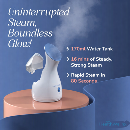 Glow & Breathe Easy — Healthwellnx Bloom 2-in-1 Face & Cold Steamer