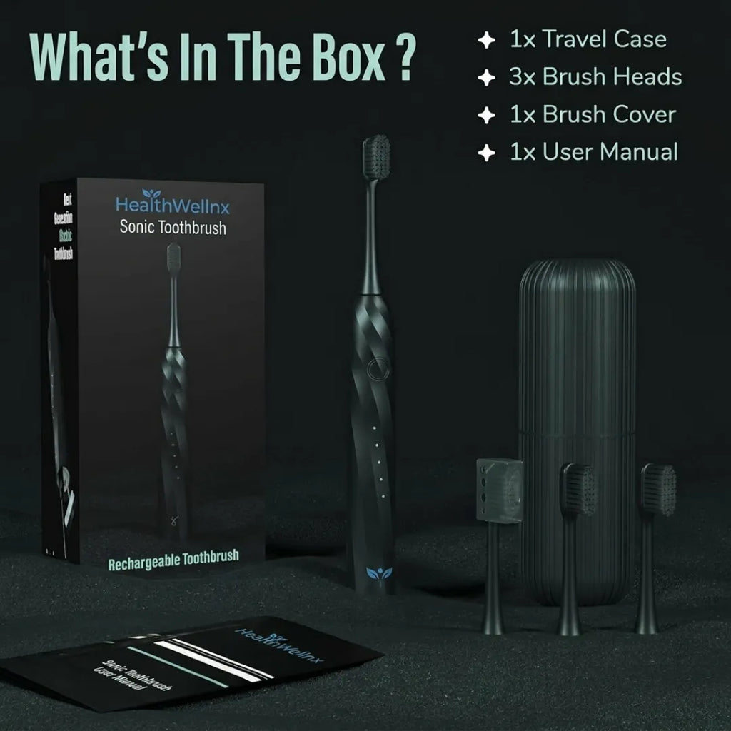 Healthwellnx Spark Sonic Electric Toothbrush