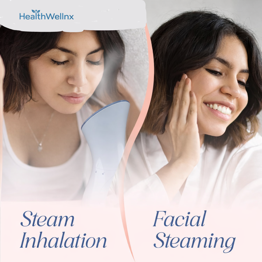 Glow & Breathe Easy — Healthwellnx Bloom 2-in-1 Face & Cold Steamer