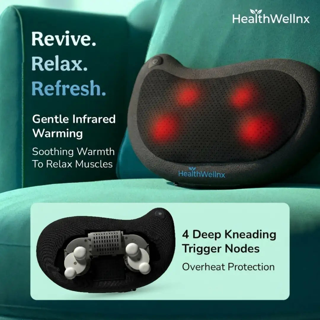 Healthwellnx Shiatsu Back & Neck Massager