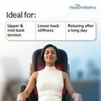 Healthwellnx Shiatsu Revive Back Massager Cushion With Heat