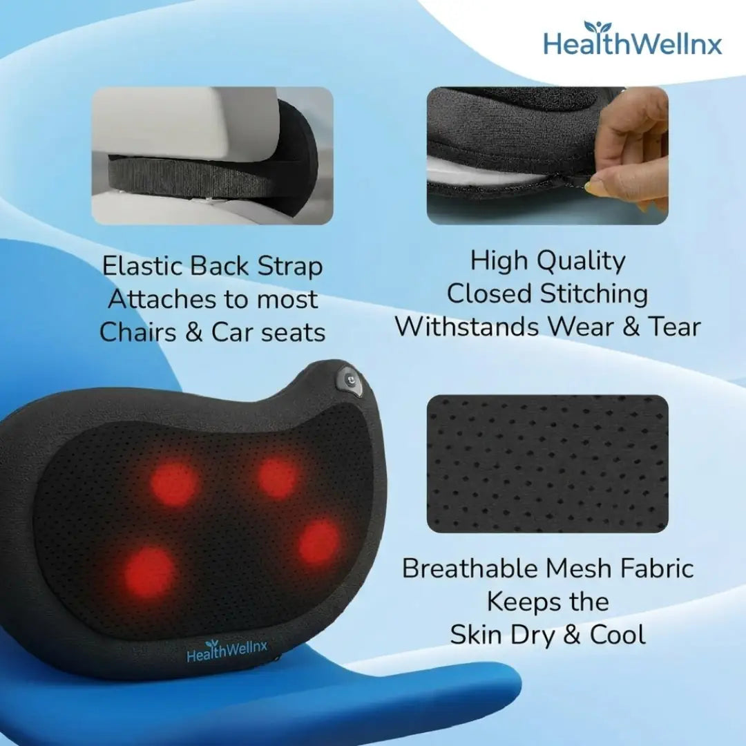 Healthwellnx Shiatsu Back & Neck Massager