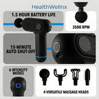 Healthwellnx Deep Tissue Massage Gun