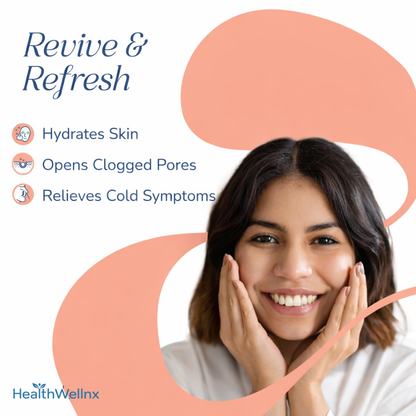 Glow & Breathe Easy — Healthwellnx Bloom 2-in-1 Face & Cold Steamer