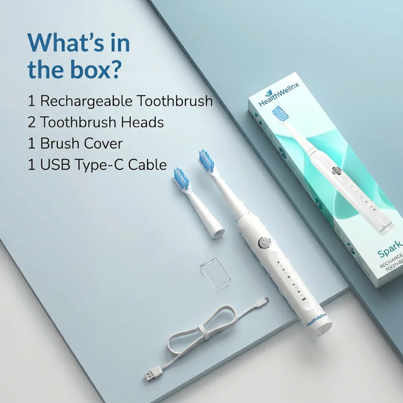 Healthwellnx Spark Pro Electric Toothbrush