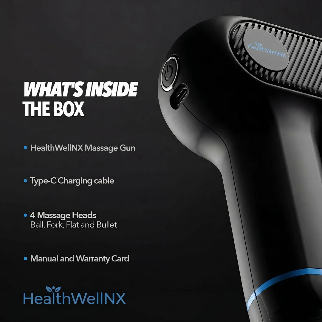 Healthwellnx Deep Tissue Massage Gun