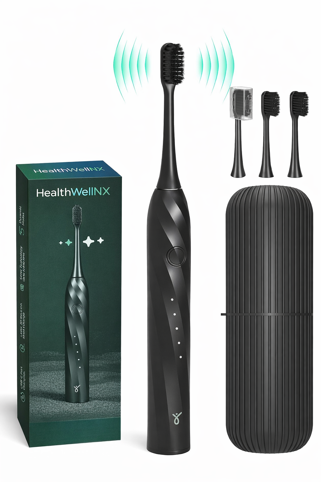 Brighter Smiles, Deeper Clean — Healthwellnx Spark Infinity Electric Toothbrush