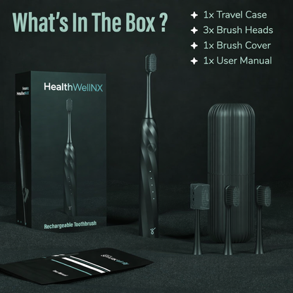 Brighter Smiles, Deeper Clean — Healthwellnx Spark Infinity Electric Toothbrush
