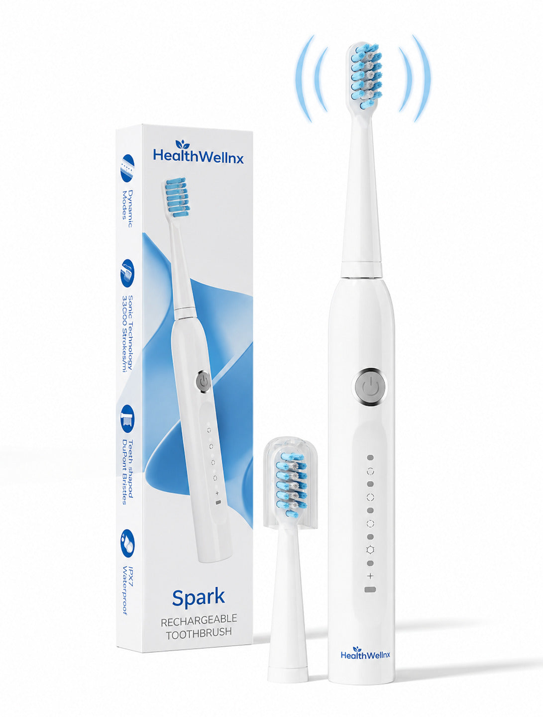 Healthwellnx Spark Pro Electric Toothbrush