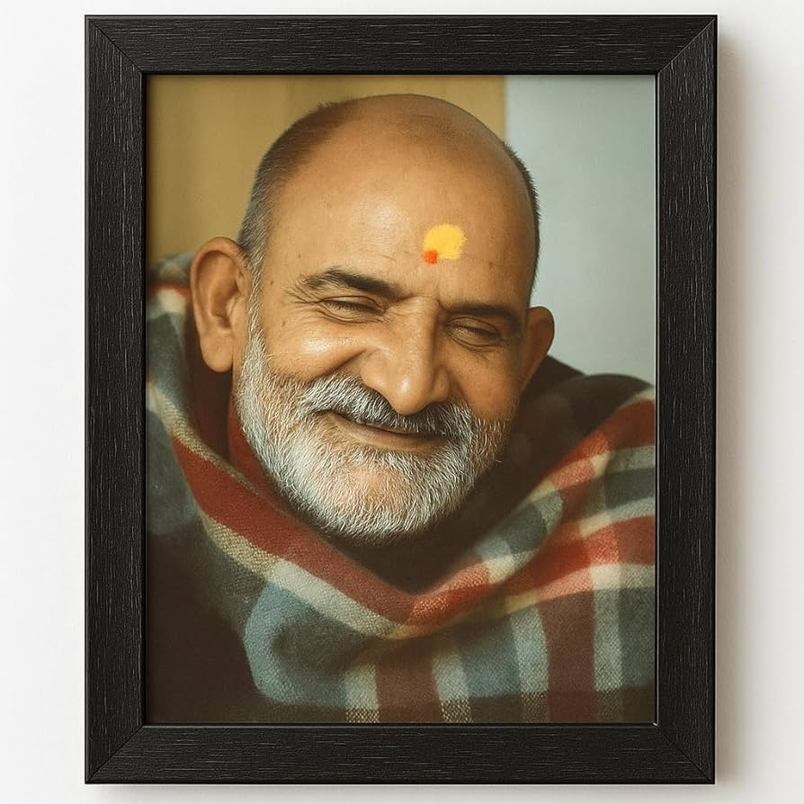 Framed portrait